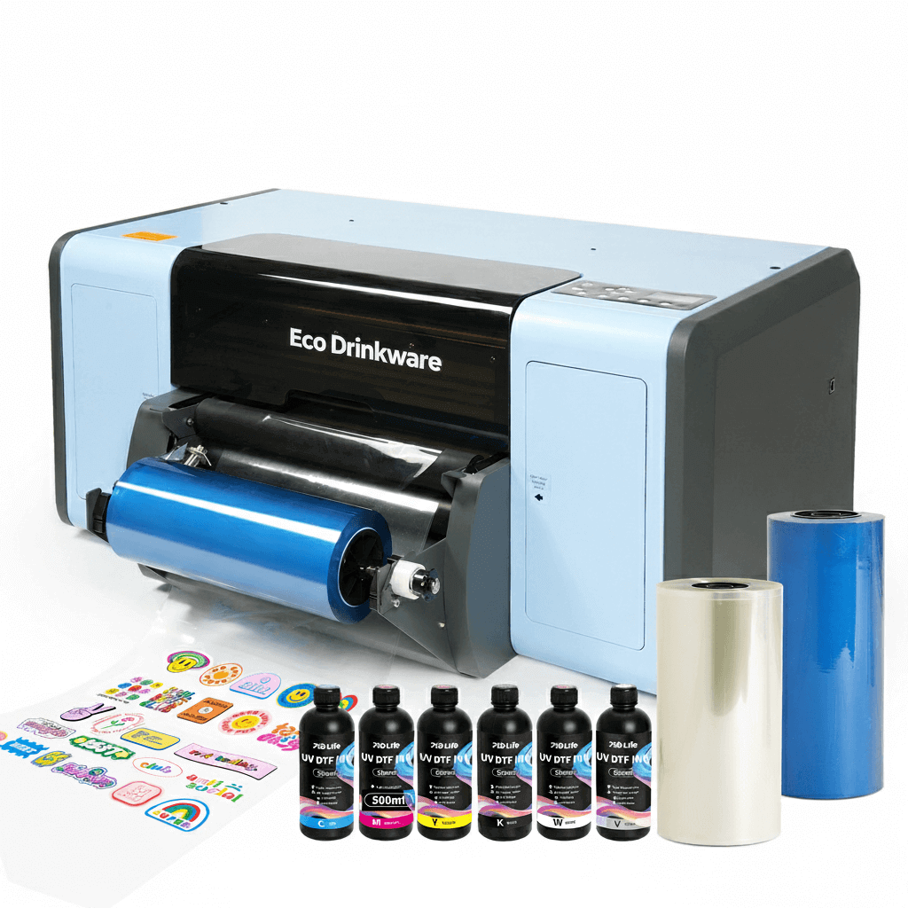 How does the sublimation process work for bottle and tumbler